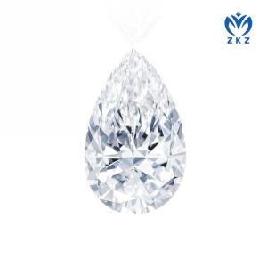 Wholesale CVD Lab Grown Diamonds Fancy Pear Cut 1ct up DEF VS VVS Clarity from china suppliers
