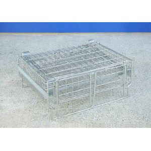 Supermarket Industrial Wire Container Detachable Wire Mesh Stillage