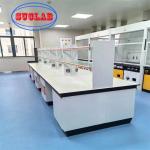 Modern Chemistry Lab Bench Factories With Customizable Colors Adjustable Glass