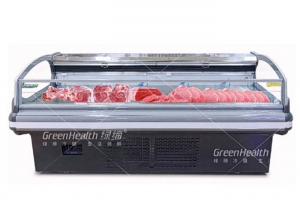 China Open Type Self Service Counter Frozen Product Display Freezer For Meat Fish on sale