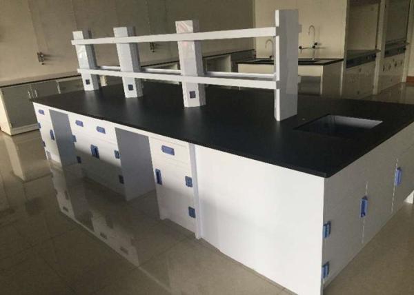 College Steel Chemistry Lab Furniture / Laboratory Workbench With Reagent
