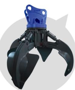 Wholesale Durable grapple bucket 15-60 ton Excavator orange Grapple liugong sany doosan hyundai hitichi excavator from china suppliers
