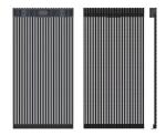 DIP346 15.625mm Mesh Curtain Led Display Transparent Led Wall For Building