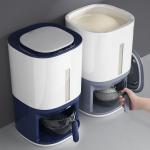 Insect Proof Automatic 10kg Rice Storage Container Household Storage Organizatio