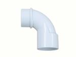 Polished PVC Elbow Fittings 2" Socket x 2" Spigot , 90 Deg Plastic Pipe Elbow