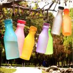 Plastic Fancy BPA Free Tritan Cold Water Flask Coke Bottle 500ML
