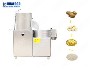 Wholesale Automatic Potato Peeling And CuttingMachine Potato Peeler And Slicer Machine for Commercial catering from china suppliers
