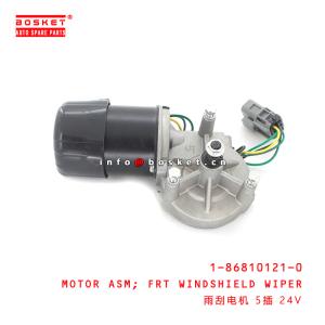 Wholesale 1-86810121-0 Front Windshield Wiper Motor Assembly For ISUZU CXZ81 1868101210 from china suppliers