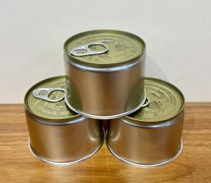 Wholesale Lid Easy Open Lids Cooking Food with Customed Printing Pet food can from china suppliers