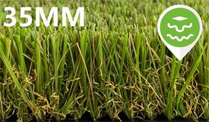 China Landscape Synthetic Lawn Garden Artificial Grass 35mm Height on sale