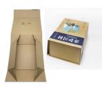 Magnetic Closure Folding Paper Gift Box For Garments Rectangular Clothing