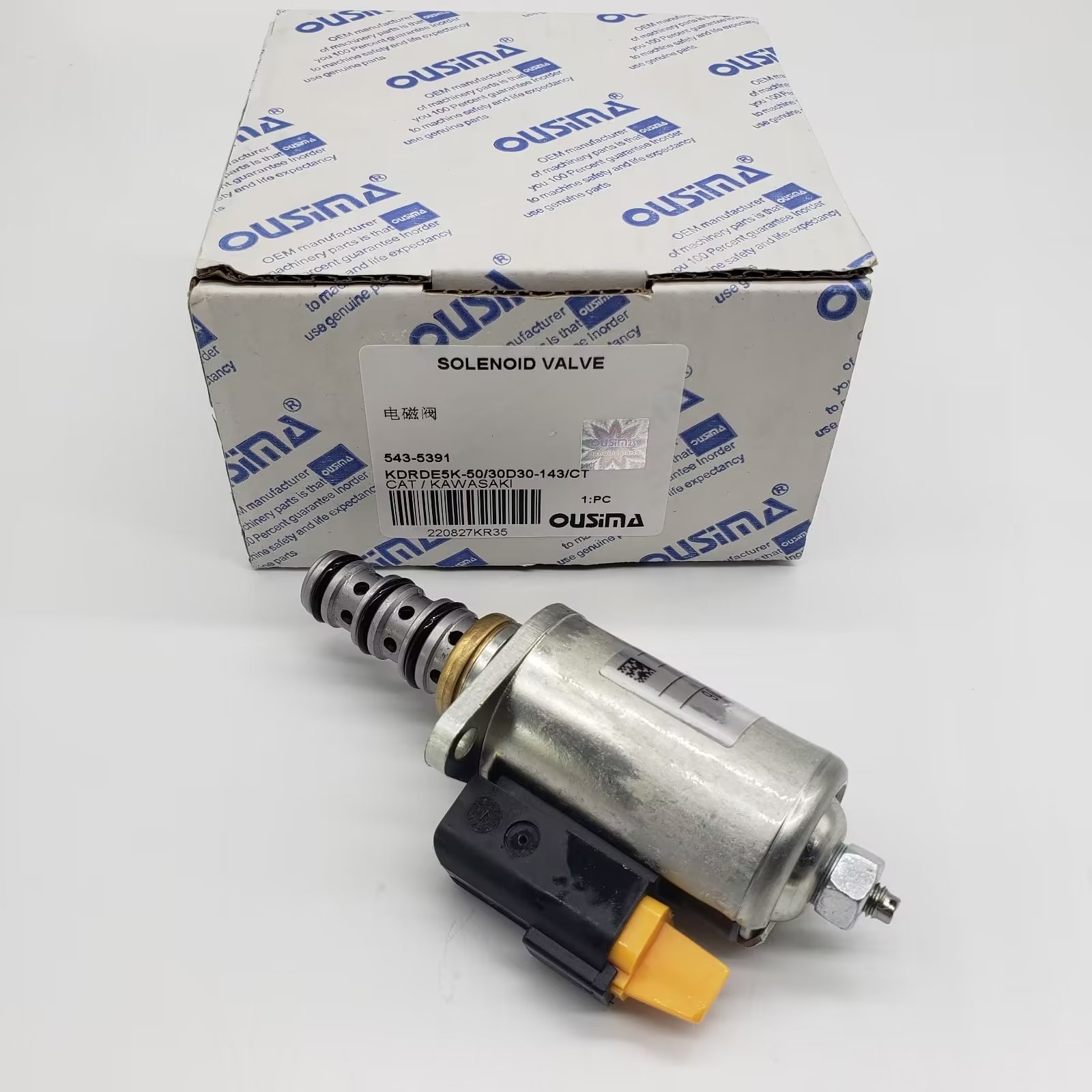 543-5391 Excavator Solenoid Valve KDRDE5K-50/30D30 -143/CT For 320D 323D 336D KAWASAKI