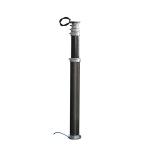 6m CCTV poles/pneumatic telescopic mast/telescoping mast/aluminum telescopic