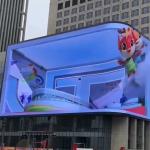 Billboard Full Color Display Naked Eye 3D LED Display P6.25 Outdoor Large Screen
