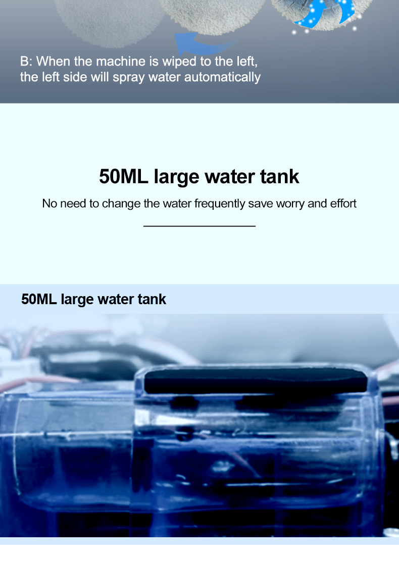 Smart Appliances Window Washing Robot Window Vacuum Cleaner Hutt Window Cleaning Robot Household