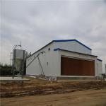 Steel Farm Animal House Single Slope Livestock Farming Customized