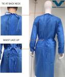 Soft Lightweight Disposable Isolation Gown CE Certified Anti Static Medical
