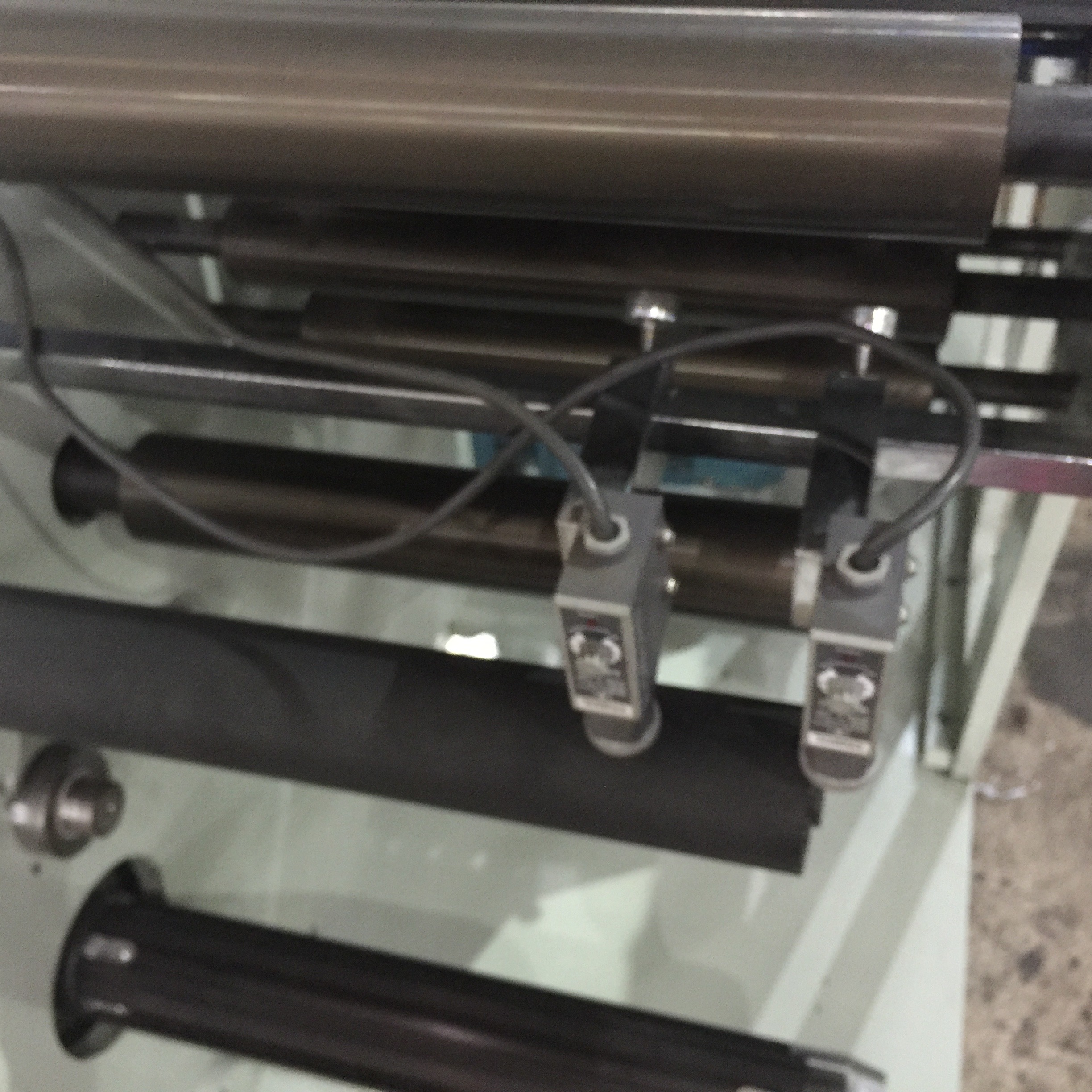 Rotary Blank Label Die Cuting Machine With Slitter
