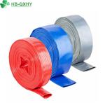 High Pressure Agriculture Irrigation Layflat Hose 4 Inch Green Thickness 1mm-4mm