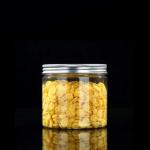 Food Packaging Empty Cookies Storage Plastic pet container Jar 100ml 200ml 250ml