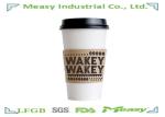 Disposable White or Clear Plastic Lid For High-End Coffee Paper Cup