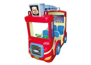 Wholesale 2 Seats Storefront Kiddie Rides Fiberglass Material MP5 With Game from china suppliers