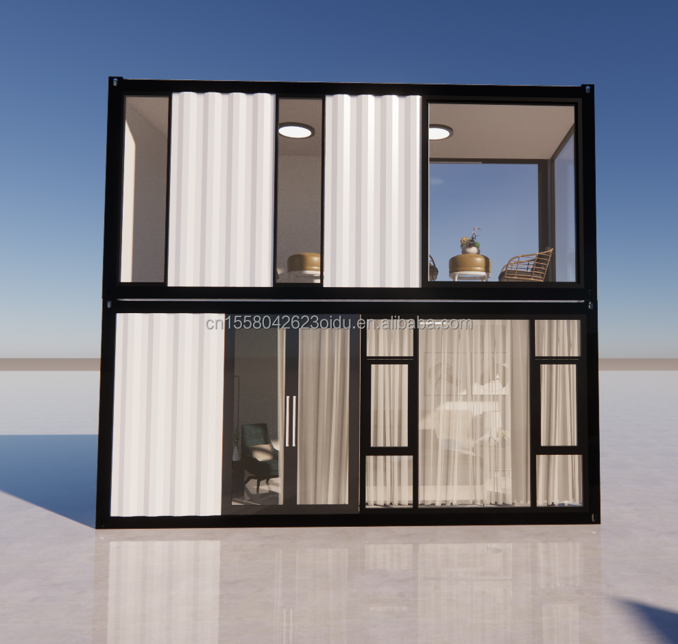 Office Building Removable Foldable Container House for Living and Office Prefab