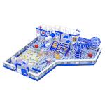 Fly Space Station Indoor Play Structures Cartoon Theme Indoor Childrens