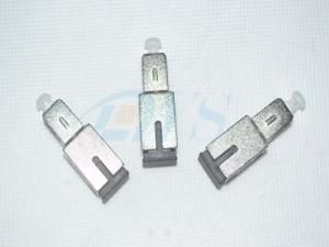 China Metal Type SC Fiber Optic Attenuator 5db Precision With PC / APC Polishing on sale