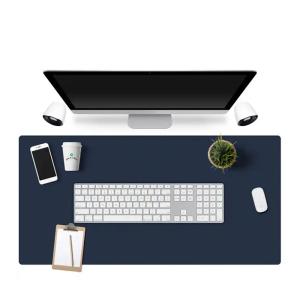 Wholesale Stock Leather PU Material Gel Sublimation Blanks Extended Mousepad for Household from china suppliers
