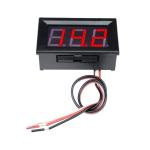 3 Wire 0.56" 0-30V DC LED Digital Voltmeter Car Motorcycle Volt Tester Detector