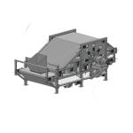 Stainless Steel Fiber Dehydrator Machine Production Plant Cassava Starch Making