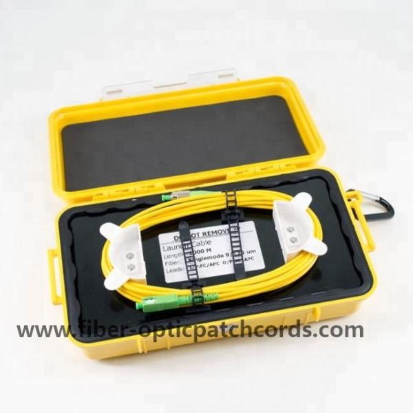 OTDR Launch Cable Box Waterproof OTDR Fiber Ring Box Dummy Fiber Single / Multi