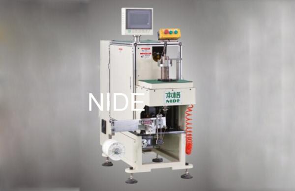 Single side Inuction Motor Stator Winding Lacing Machine / Lacing speed 0.7S