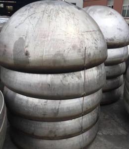 Wholesale OEM Hemispherical Tank Heads Hot Forming Hemispherical Cylinder Head from china suppliers