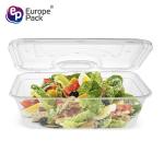 New style disposable plastic lunch box fast food containers, leakproof bento