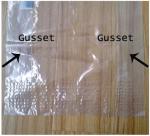 Plastic PE Side Gusset Bag Pasting Machine LDPE For Diaper Bag