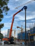 Multifunctional Sheet Pile Driving Machine Silence Operation Easy Maintenance
