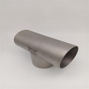 Wholesale Equal Tee 3 Way 304 Stainless Steel Butt Welded Pipe Fitting Water Gas Oil from china suppliers
