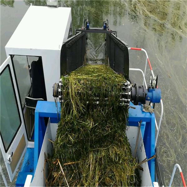 keda berky aquatic weed harvester stainless chain fuel consumption water plants