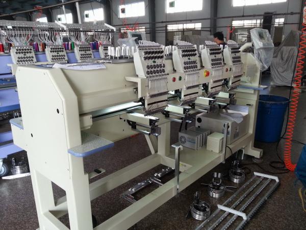 Commercial Computerized Embroidery Machine For Seat Covers / Stockings 110V -