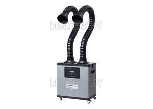 Wholesale Digital Display Industrial Fume Extractor with Double Fume Extraction Tube 60 dB from china suppliers