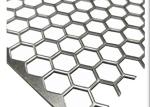 Hexagonal Hole Sheet Perforated Metal Mesh Stainless Steel