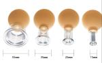4pcs Customized Silicone Vacuum Massager Traditional Cupping Therapy To Remove