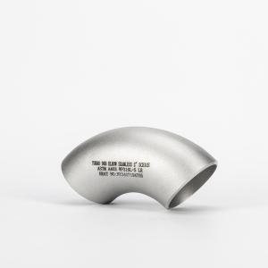 Wholesale ASTM Sand Rolling 316L Stainless Steel SS 90 Degree Elbow Butt Welding Pipe Fitttings from china suppliers