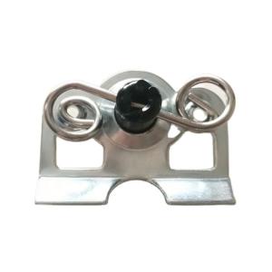Wholesale 7/16&quot; Aluminum Black Buttons Quarter Turn Dzus With 1-3/8&quot; Spring Backing Plate Aluminum Universal Year for Replace/Repair from china suppliers