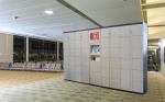 Keyless Indoor Parcel Delivery Electronic Locker Digital Signage Office Building