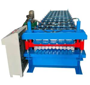 Wholesale Metal Roof Tile Roll Forming Machines Double Layer 10 - 18 M/Min from china suppliers