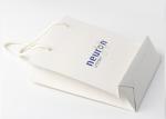 Matte Lamination Surface Finish Paper Handle Shopping Bags For Jewelry Packing