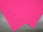 Neon Pink Color Garment Leather Fabric With Recycle Polyester Backing 0.5mm For